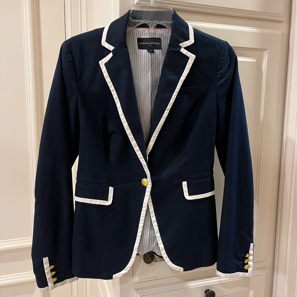 🎉HP🎉Banana Republic Structured Blazer 2